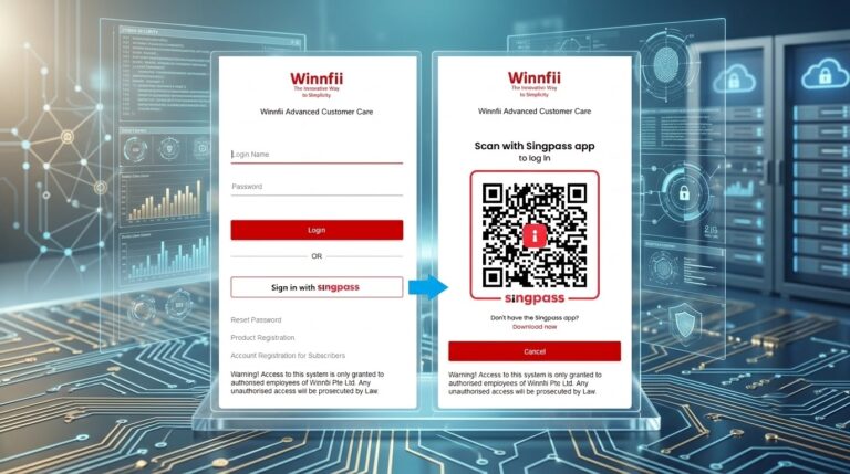 WinnACC Integrates Singpass for Instant, Secure Sign-In