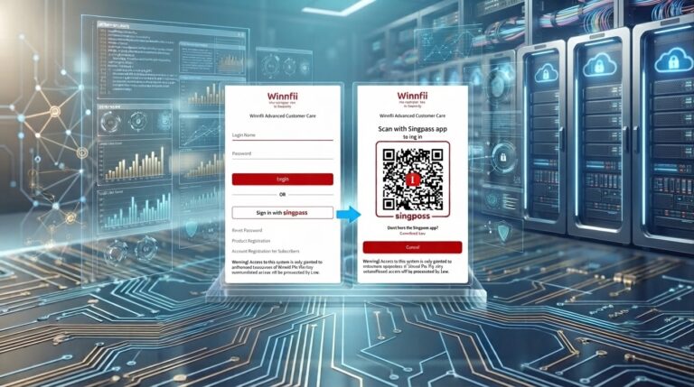 WinnACC Integrates Singpass for Instant, Secure Sign-In